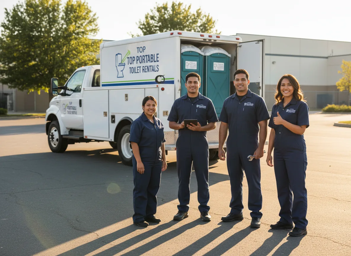 Short Term Porta Potty Rental company in West, MS